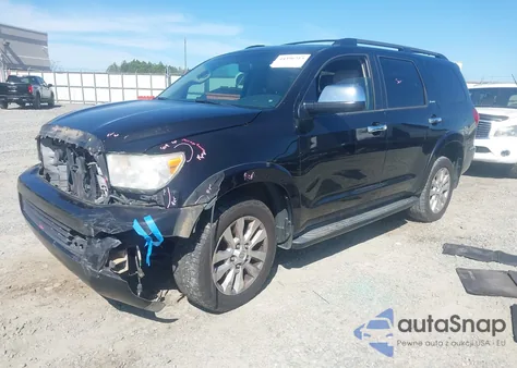 2013 Toyota Sequoia Platinum 5.7L V8 z USA, uszkodzony, nr VIN 5TDYY5G15DS048555